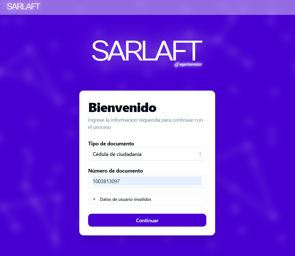 Portal SARLAFT con Firma Digital